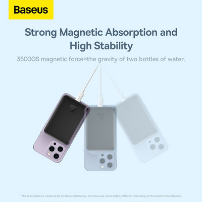 Baseus Magnetic Mini Air Wireless Fast Charge Power Bank 10000mAh 20W - i-Station Mobile Phone & Electronic Device Repair and Accessories