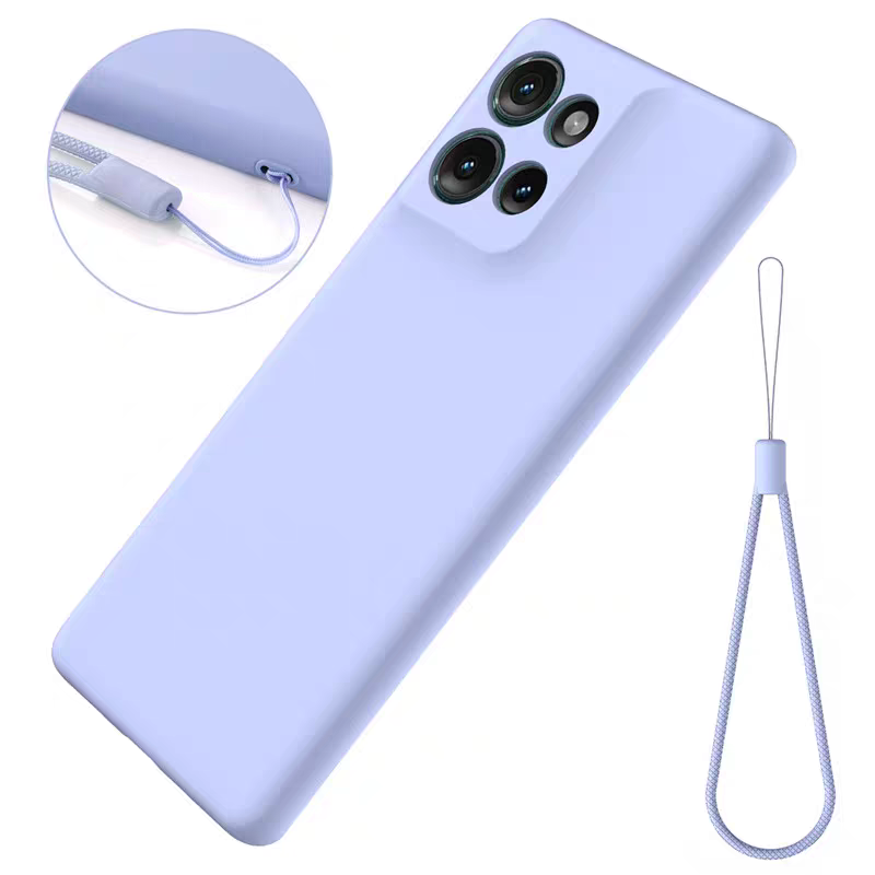 Load image into Gallery viewer, [With Lanyard] Motorola Moto Edge 60 Stylus/ Fusion - Liquid Silicone Shockproof Soft Case
