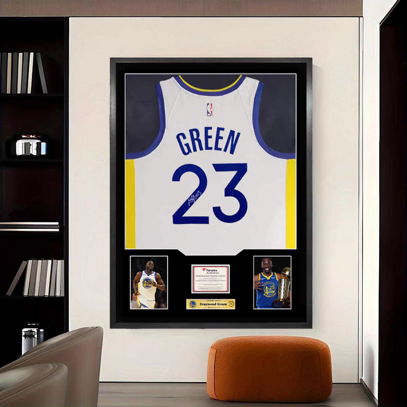 Load image into Gallery viewer, Draymond Green Golden State Warriors Framed Jersey Display – Facsimile Signature Edition - i-Station Mobile Phone &amp; Electronic Device Repair and Accessories
