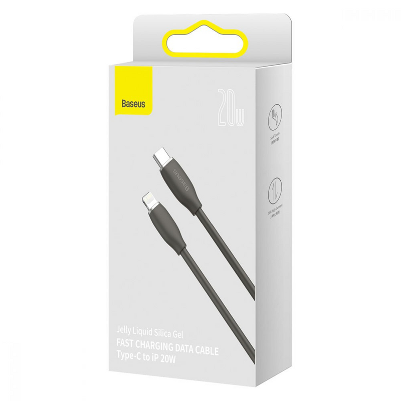 Load image into Gallery viewer, Baseus Jelly Liquid Silica Gel Fast Charging Data Cable Type-C to iP 20W 1.2m
