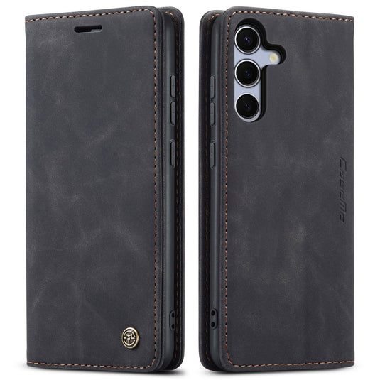 [With Card Slot] Samsung Galaxy A16 5G (SM-A166) - Business Premium Leather Shockproof Wallet Series Case