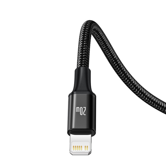Baseus Rapid Series 3-in-1 Fast Charging Data Cable Type-C to C+L+C PD 20W 1.5M - i-Station Mobile Phone & Electronic Device Repair and Accessories