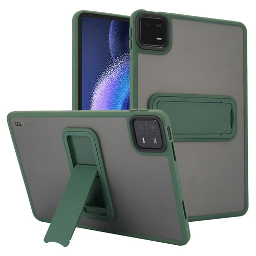 [Built-in Stand] Xiaomi Redmi Pad SE 11’’ 2023 (23073RPBFG) Matte Transparent Full-protection Shockproof Case