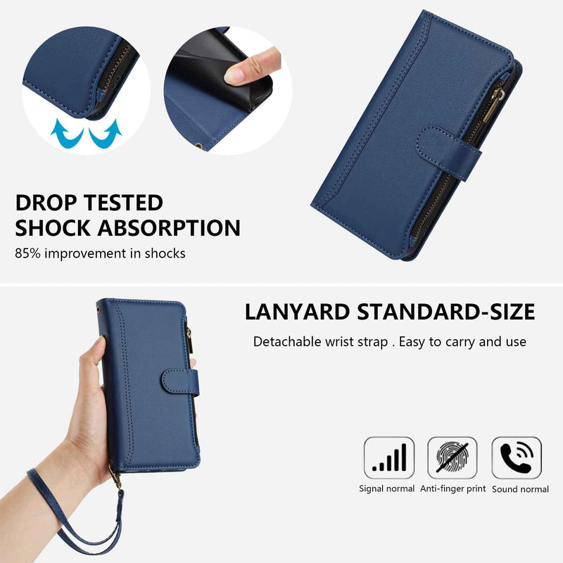 Load image into Gallery viewer, [With Hand Lanyard][With Card Slot] Nothing Phone (3a)/Pro - Premium Leather Shockproof Stylish Wallet Series Case - i-Station Mobile Phone &amp; Electronic Device Repair and Accessories
