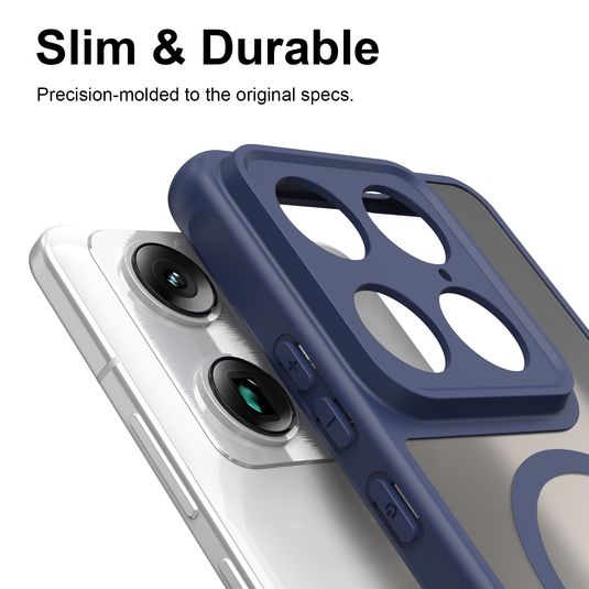 [Magsafe Compatible] Motorola Moto Signature - Translucent Matte Shockproof Essential Case