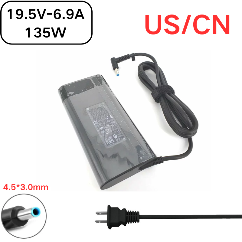 Load image into Gallery viewer, [19.5V-6.9A/135W][4.5x3.0] HP Spectre x360 15 inch AC power Supply Adapter Charger - i-Station Mobile Phone &amp; Electronic Device Repair and Accessories
