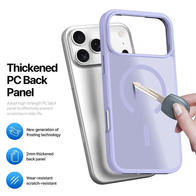 Load image into Gallery viewer, Apple iPhone 17 Pro / 18 Pro Magnetic Shockproof Minimalist Frosted Phone Case
