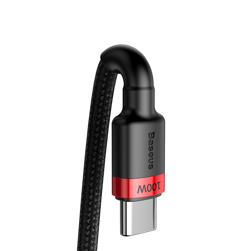 Load image into Gallery viewer, Baseus Cafule PD2.0 100W Flash Charging Type-C to Type-C Cable (20V 5A) 2m
