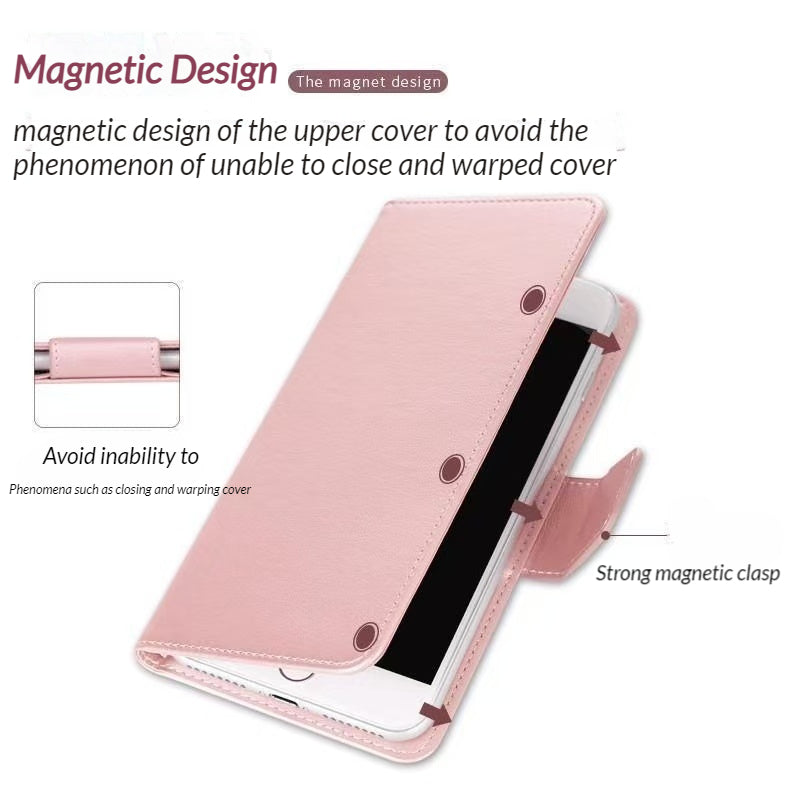 Load image into Gallery viewer, Universal Hanman Adjustable Mobile Phone Premium Quality Flip Wallet Leather Case - i-Station Mobile Phone &amp; Electronic Device Repair and Accessories
