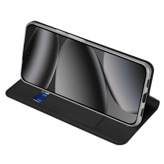 [With Card Slot] Google Pixel 11 DUX DUCIS Skin Pro Series Premium PU Leather Magnetic Flip Closure Case