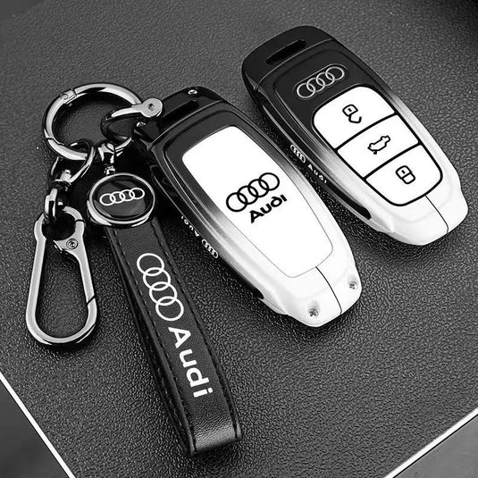 Audi Stylish with Cool Shockproof Car Key Protective Fob Case Cover For A3, A4, A5, A6, Q2, Q3, Q5, Q7, Q8, e-tron - i-Station Mobile Phone & Electronic Device Repair and Accessories