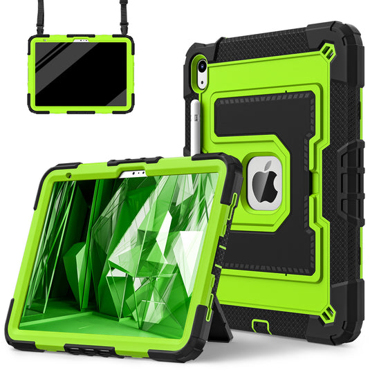 [Built-in Stand][With Shoulder Strap] Apple iPad Air 4/5 10.9'' 4/5th Gen (2020/2022) Kids Full-cover Heavy Duty Case