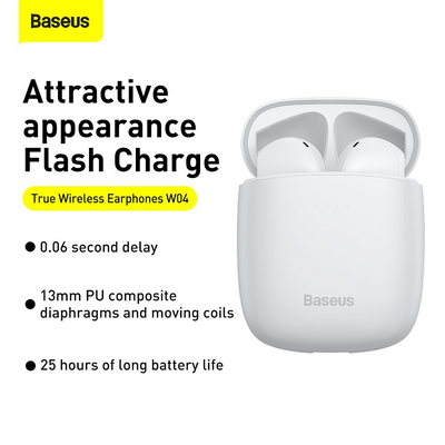 Baseus Encok True Wireless Earphones W04 (Upgrade Version) - i-Station Mobile Phone & Electronic Device Repair and Accessories