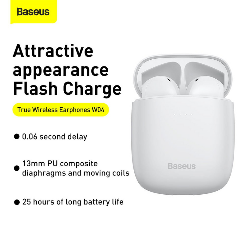 Load image into Gallery viewer, Baseus Encok True Wireless Earphones W04 (Upgrade Version)
