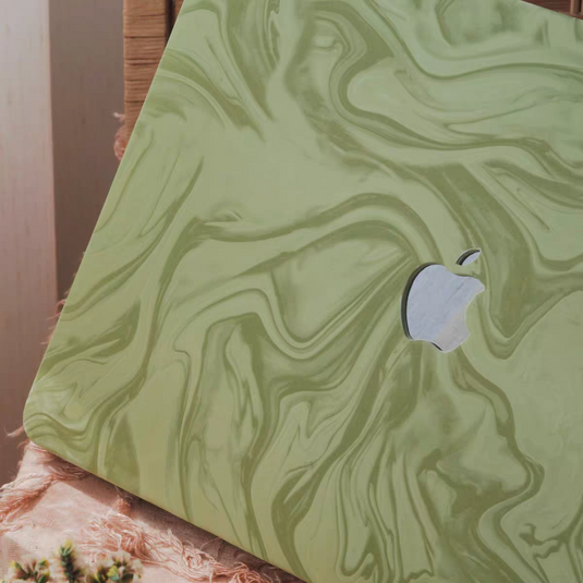 Apple MacBook Pro 14"  (A2442 & A2779 & A2918 & A2992) M1/M2/M3 - 3D Velvet Touch PU Full-Body Protection Cover Case