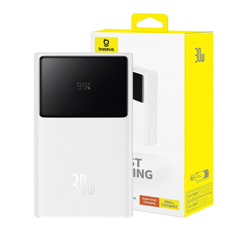Load image into Gallery viewer, Baseus Star-Lord Digital Display Fast Charging Power Bank 10000mAh 30W
