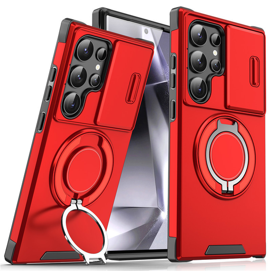 [Built-in Kickstand] Samsung Galaxy S25 FE (SM-S731) - Rugged Shockproof Heavy Duty Series Case