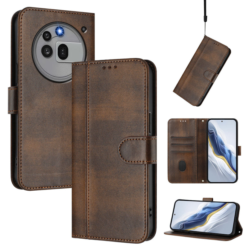 Load image into Gallery viewer, [With Card Slot][With Lanyard] Nothing Phone (3a)/Pro Multi Functional Leather Wallet Series Case - i-Station Mobile Phone &amp; Electronic Device Repair and Accessories
