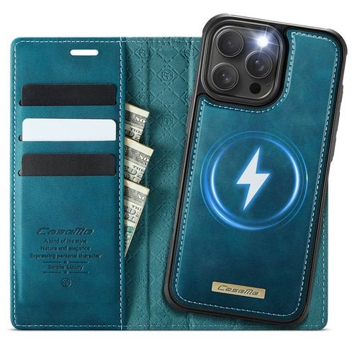 [2 in 1 Magnetic Detachable][With Card Slot] Apple iPhone 17/Air/Pro/Max - Multi Functional Flip Leather Wallet Series Case