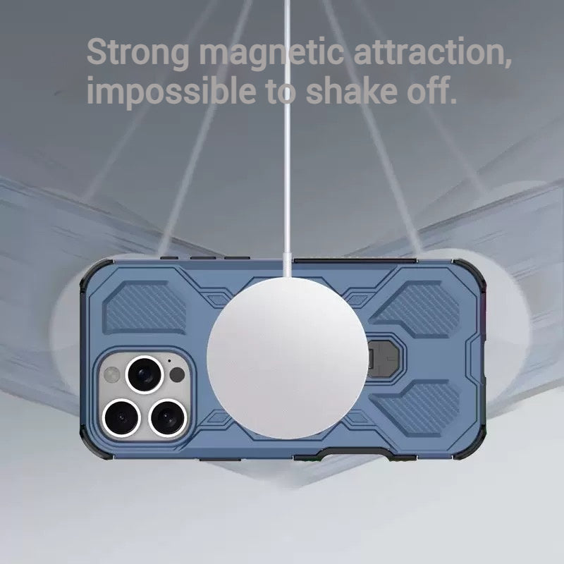 Load image into Gallery viewer, [ Magsafe Compatible][Built-in Stand] Apple iPhone 17/Air/Pro/Max - Shield Shockproof Rugged Heavy Duty Case
