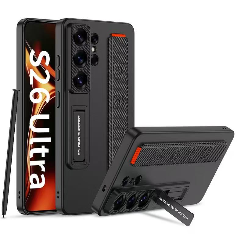Load image into Gallery viewer, Samsung Galaxy S26 Ultra - Wrist Strap Stand Shockproof Protective Case

