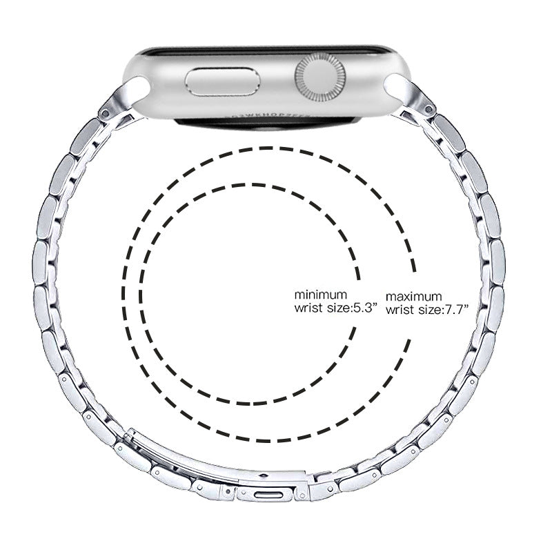 Load image into Gallery viewer, Apple Watch Series 1/2/3/4/5/SE/6/7/8 Stainless Steel Watch Band Strap
