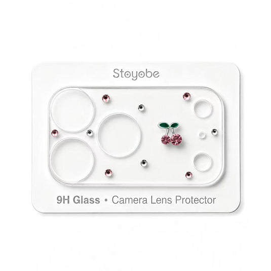 Apple iPhone 17 Pro - Back Rear 9H Tempered Glass Luxury Crystal Diamond Camera Lens Protector
