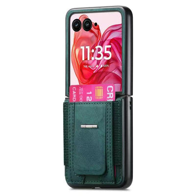 [With Stand] Motorola Moto Razr 40/Ultra Anti-drop Protective Flip Case - i-Station Mobile Phone & Electronic Device Repair and Accessories