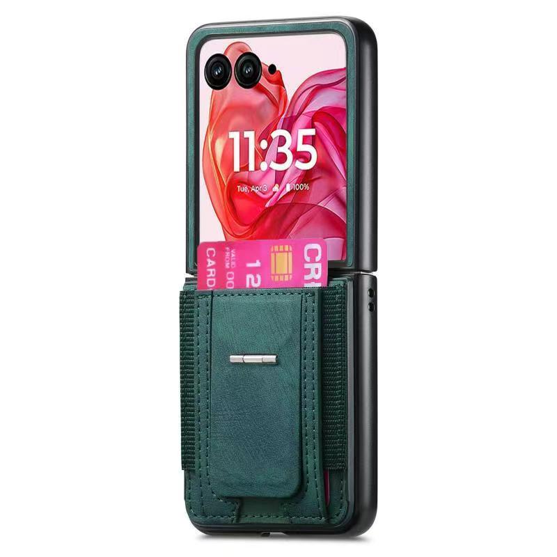 [With Stand] Motorola Moto Razr 40/Ultra Anti-drop Protective Flip Case - i-Station Mobile Phone & Electronic Device Repair and Accessories