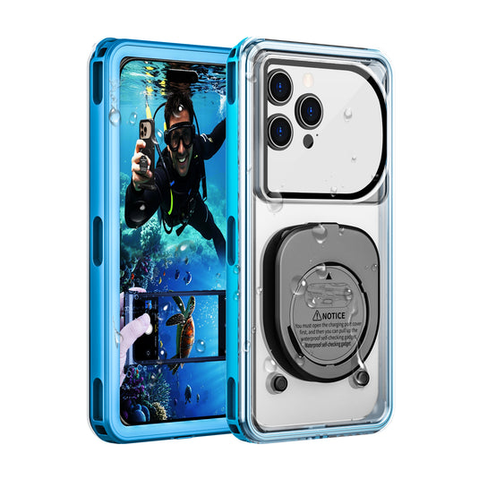 [Up to 6.9"] Redpepper Universal Self-Check Waterproof Phone Case
