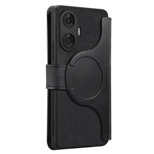 [With Card Slot] Realme GT 7 Pro 5G - Multi-functional Leather Wallet Case With Magnetic Flip Cover