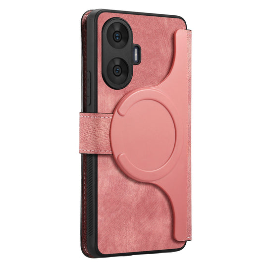 [With Card Slot] Realme GT 7 Pro 5G - Multi-functional Leather Wallet Case With Magnetic Flip Cover