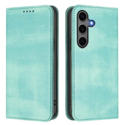 [With Card Slot] Samsung S25/Plus/Ultra/Edge - Multi Functional Leather Flap Wallet Series Case
