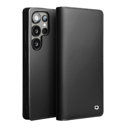 [Built-in Card Slot] Samsung Galaxy S25/Plus/Ultra Premium Genuine Leather Wallet Protective Case