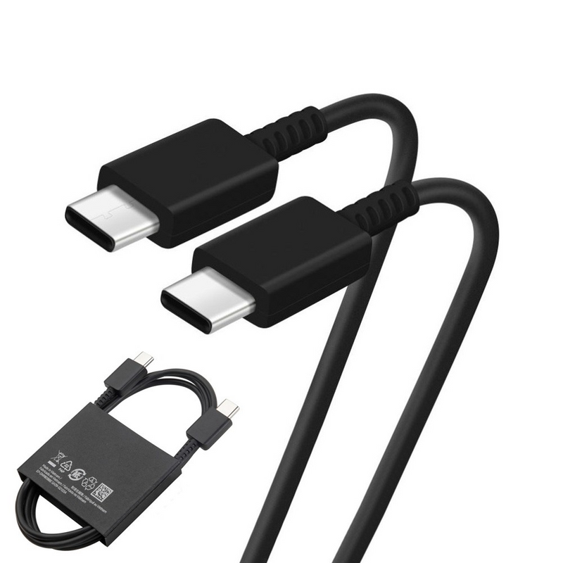 Load image into Gallery viewer, Samsung USB-C to USB-C Cable EP-DN980BBE GH39-02111A Black 1m
