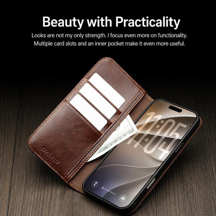 Load image into Gallery viewer, [With Card Slot] Apple iPhone 17 / 18 Pro - Genuine Leather Flip Stand Wallet Series Case
