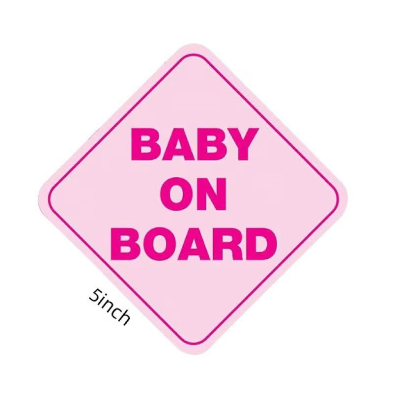 Load image into Gallery viewer, Universal Stylish Baby On Board Car Sticker Safety Sign For Reflective &amp; Weatherproof Safety Sticker - i-Station Mobile Phone &amp; Electronic Device Repair and Accessories
