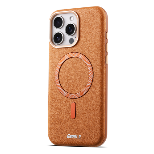 [Magsafe Compatible] Apple iPhone 17/Air/Pro/Pro Max Business Full-Cover PU Leather Phone Case