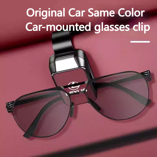 Lexus ABS + PU Leather Car Sunglasses Holder Clip for RX300, ES200, NX300 & UX260
