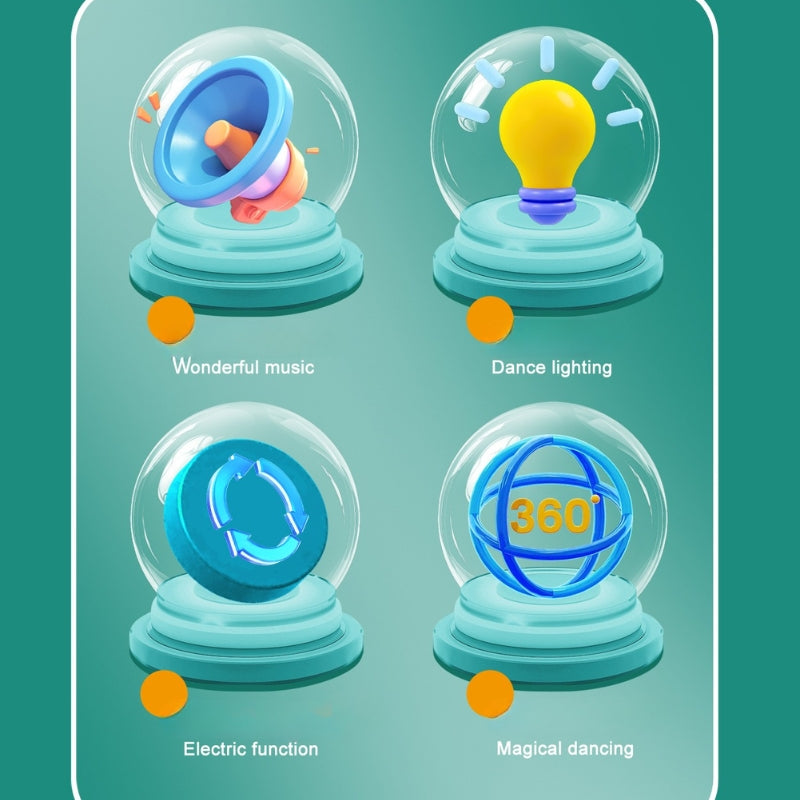 Load image into Gallery viewer, Electric Dancing Jellyfish Toy with Music &amp; Lights – Smart Obstacle Avoidance Crawling Toy for Toddlers &amp; Stress Relief Fun - i-Station Mobile Phone &amp; Electronic Device Repair and Accessories
