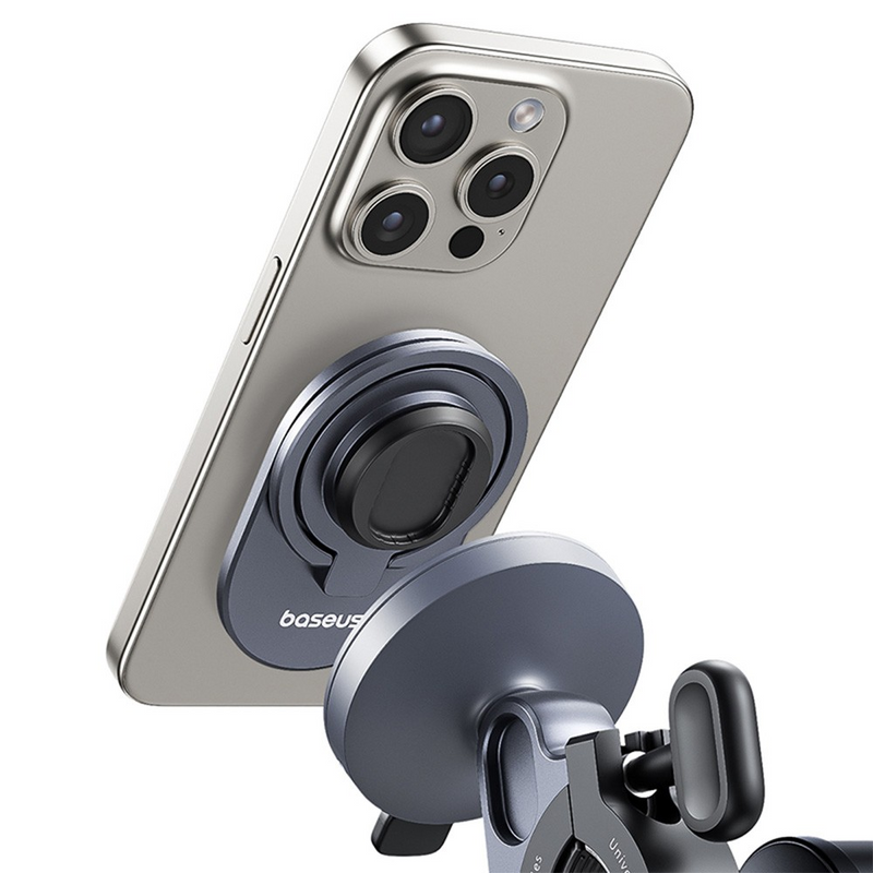 Load image into Gallery viewer, Baseus PrimeTrip Series Stick-on Type Bike Phone Mount-Cosmic Black
