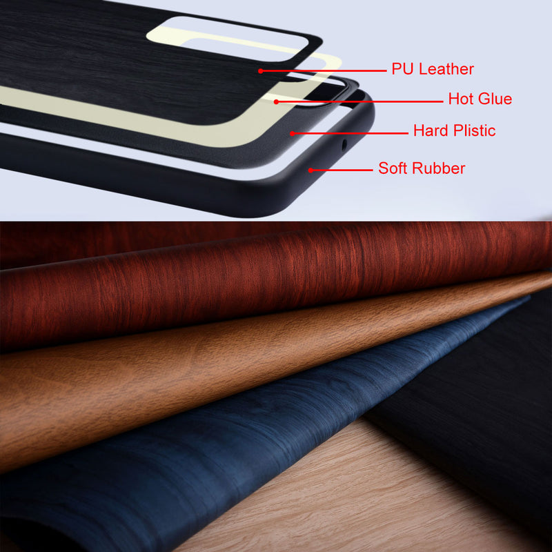 Load image into Gallery viewer, [Magsafe Compatible] Motorola Moto Edge 60/Fusion/Pro - Ultra-Thin Wood Texture Shockproof Protective Case
