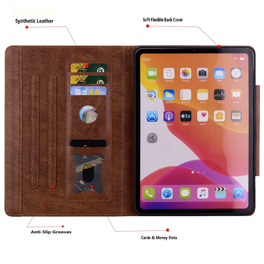 Apple iPad Mini 5 7.9'' 5th Gen (2019) Business Retro Matte Leather Protective Case