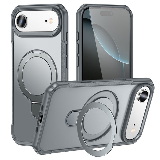 [Magsafe Compatible] Apple iPhone 17 Air 360 Degree Rotating Stand Shockproof Case
