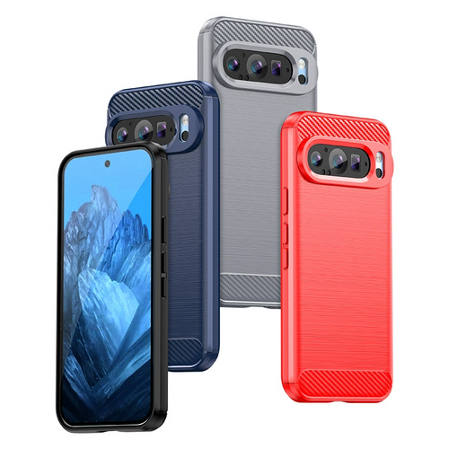 Google Pixel 9/A/Pro/Pro XL Soft Silicone Shockproof Full-Cover Protective Case