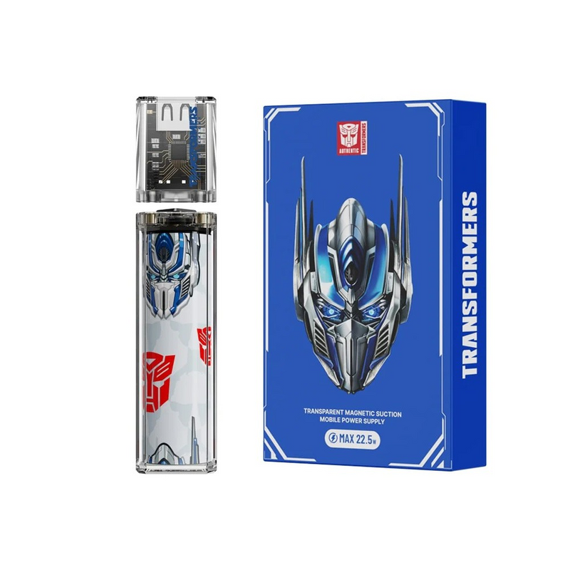 Load image into Gallery viewer, Transformers TF-D03 Removable Battery Charger Magnetic Power Bank 5000mAh

