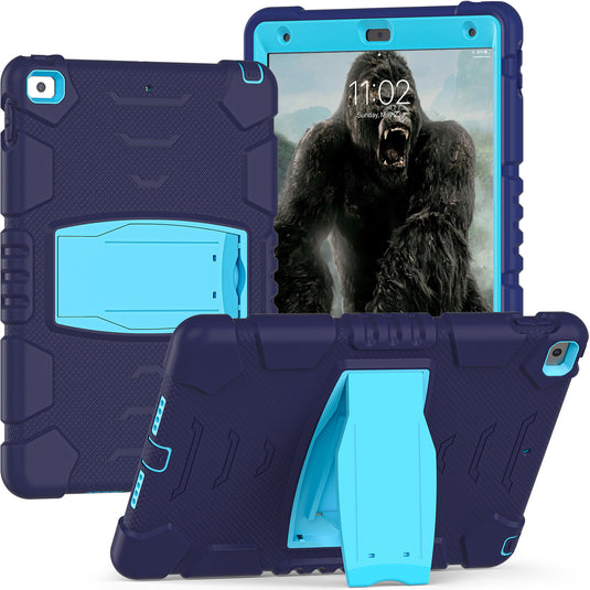 [Built-in Stand] Apple iPad 7/8/9 10.2'' 7/8/9th Gen (2019/2020/2021) EVA Kid Friendly Heavy Duty Ring Holder Stand Case