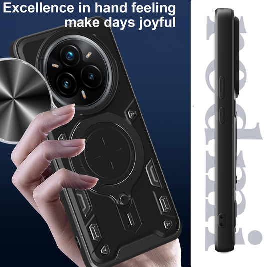 [Built-in Bracket] OPPO Reno13 / Pro - Minimalist Ultra-thin Shockproof Phone Stand Series Case
