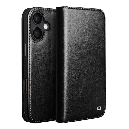 [With Card Slot] Apple iPhone 17/Air/Pro/Max - Genuine Leather Flip Stand Wallet Series Case