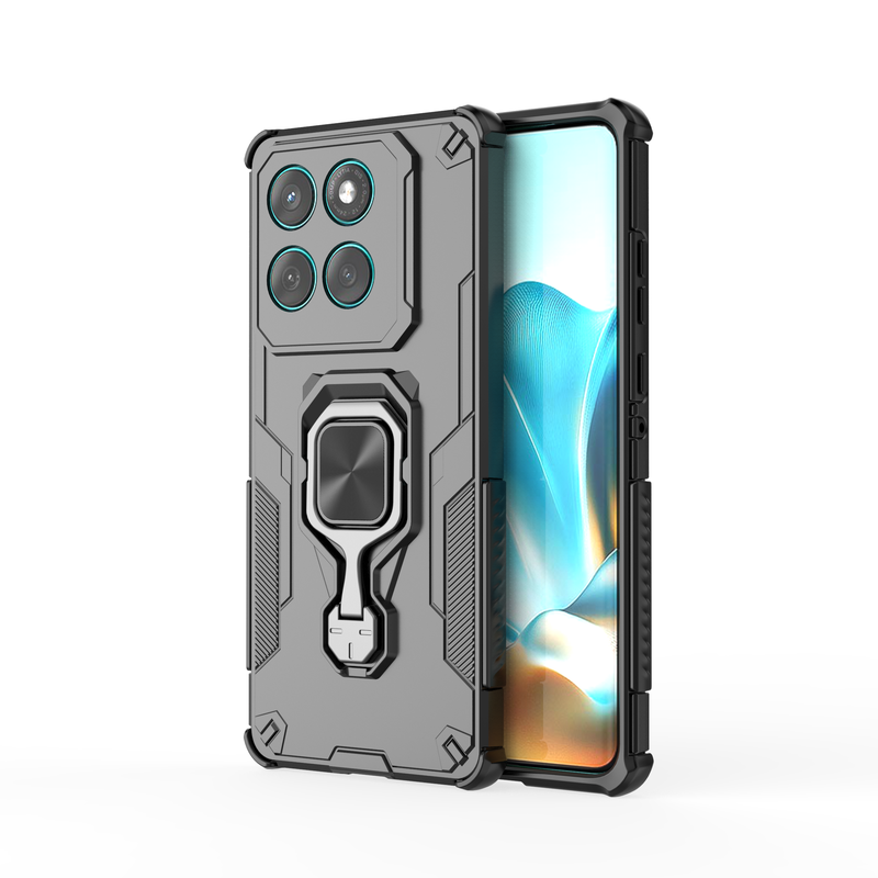 Load image into Gallery viewer, [Built-in Ring Bracket] Motorola Moto Edge 60 Pro/Fusion Mecha-style Anti-slip Protective Hard Heavy Duty Series Case
